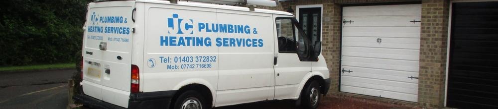 The van side-on, lettered Tel 01403 372832 and Mob 07742 716698